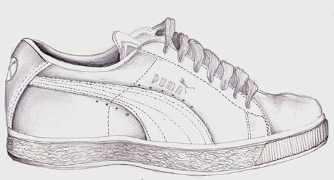 puma sneakers drawing the latest models